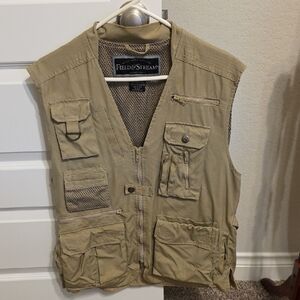 Field & Stream Men's Beige Utility Vest